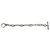 Hermès Bracciale Hermes Chaine d'Ancre GM Charm Argento - vista 6