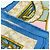Hermès Foulard Hermes Petit Carré CARPE DIEM Blu Multicolore - vista 5