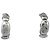 Orecchini a lobo Chanel Silver 925 Argento