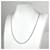 Hermès Collier Hermes en argent sterling Argenté  - vue 4