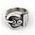 Ring Hermès Anello Band Hermes Boucles Sellier Argento - vista 2