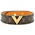 Bracciale Essential V Monogram Marrone Louis Vuitton - vista 3