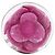 Orecchini a clip Chanel Pink CC Resin Camellia Rosa - vista 2