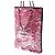 Borsa Shopping Chanel in paillettes rosa - vista 9