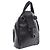 Zaino crossbody oversized mini in pelle nera Balenciaga - vista 2