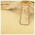 Prada Mini Metallic Vitello Handtasche mit oberem Griff, Gold Golden - Ansicht 9