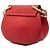 Chloé Red Nano Grained Lambskin Drew Crossbody Rosso - vista 2