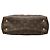 Louis Vuitton Brown Monogram V Tote BB Marrone - vista 3
