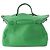 Borsa Hermès Oxer Top Handle in pelle Evercolor Green Verde - vista 2