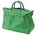 Borsa Hermès Oxer Top Handle in pelle Evercolor Green Verde - vista 3