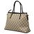 Borsa Tote Convertibile Gucci Beige Small GG Supreme - vista 2