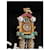 Spilla Chanel Cuckoo Clock Bianco Rosso D'oro Verde Silver hardware Gold hardware  - vista 2