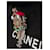 Spilla Chanel Cuckoo Clock Bianco Rosso D'oro Verde Silver hardware Gold hardware  - vista 4