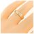 Anello Mini Love Cartier in oro giallo 18K D'oro - vista 4