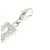 Pendente Cartier 2C Baby Charm D'oro - vista 3