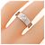 Cartier Love Ring mit halbem Diamant Golden - Ansicht 4