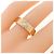 Cartier Love Ring mit halbem Diamantbesatz Golden - Ansicht 4
