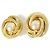 Orecchini a clip Chanel Gold and White Bianco D'oro - vista 2
