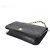 Borsa a tracolla Chanel 03568 in pelle d'agnello nera Nero - vista 3