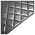 Borsa a tracolla Chanel 03568 in pelle d'agnello nera Nero - vista 4