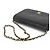 Borsa a tracolla Chanel 03568 in pelle d'agnello nera Nero - vista 7