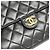 Borsa a tracolla Chanel 03570 in pelle nera Nero - vista 5