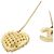 Colar Chanel 15995 Gold Crystal Dourado - vista 5