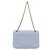 Borsa a tracolla Chanel in vitello azzurro Blu chiaro - vista 2