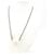 Collana Chanel ABA003 Nero Bianco D'oro  - vista 5