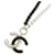 Collana Chanel Bianca e Nera Nero Bianco