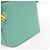 Borsa Chanel in pelle di vitello martellata verde - vista 4