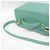 Borsa Chanel in pelle di vitello martellata verde - vista 7
