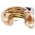 Orecchini Cartier Trinity Modello Classic Rosa Bianco Giallo - vista 7