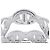 Hermès Hermes Chaine d'Ancre Enchainee Double Row Ring Silber - Ansicht 6