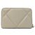 Monedero Chanel 19 en piel de cordero gris Castaño - vista 2