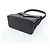 Borsa a tracolla Chanel in pelle di vitello martellata nera Nero - vista 2