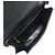 Borsa a tracolla Chanel in pelle di vitello martellata nera Nero - vista 7