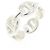 Hermès Chaine d'Ancre Enchainée Ring Silber