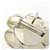 Timeless Spilla Chanel Bianca Bianco - vista 5