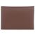 Hermès Hermes Calvi Duo Coin Case Castaño