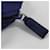 Pouch Triangle Prada 1NA350 Blu  - vista 5