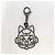 Portachiavi Chanel Cat Robot Blu Metallico - vista 2