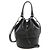 Loewe Balloon Medium Schultertasche Schwarz