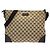 Borsa a tracolla Gucci 110054 Beige Marrone scuro