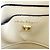 Borsa a secchiello a tracolla Salvatore Ferragamo Gancini Trifoglio Beige - vista 8