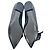 Ballerine a punta Dior decorate con rose in glitter nero - vista 10