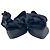 Ballerine a punta Dior decorate con rose in glitter nero - vista 2