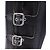 Miu Miu Biker-Boots mit Schnallenriemen aus schwarzem Leder - Ansicht 16