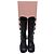 Miu Miu Biker-Boots mit Schnallenriemen aus schwarzem Leder - Ansicht 18
