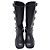 Miu Miu Biker-Boots mit Schnallenriemen aus schwarzem Leder - Ansicht 5